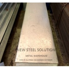 GALVANISED FLAT BAR 100*10MM*6M FOR METAL WORKS